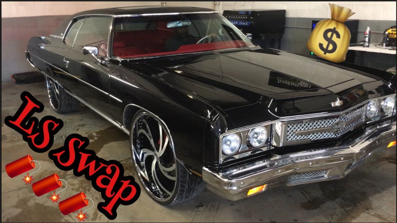 1973 DONK WITH CRAZY POWER ON 26'S !!!!!