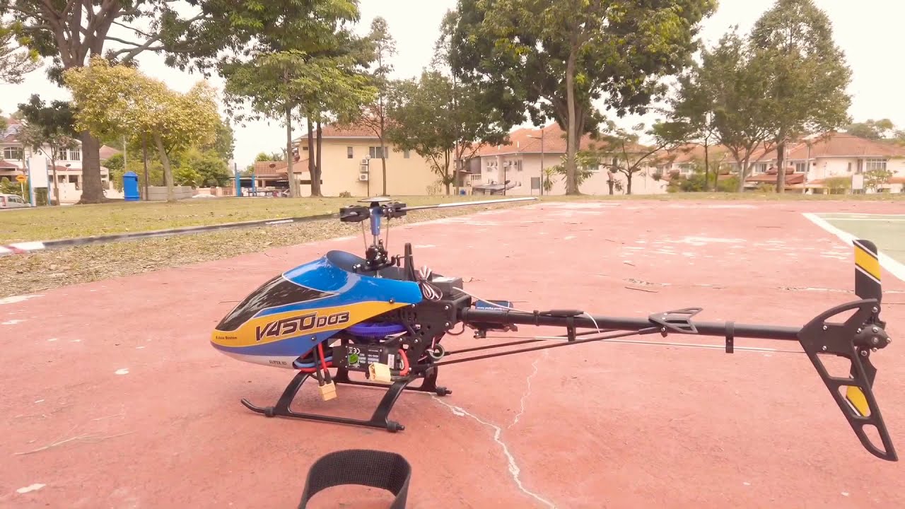 2nd Flight!! Walkera v450d03 GenII 6Channels 6-Axis GIRO