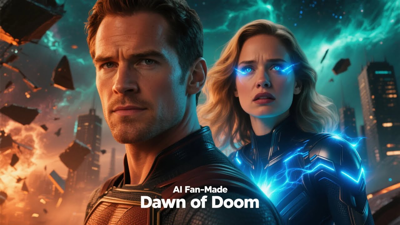 Fantastic Four (2026) AI Concept Trailer “Dawn of Doom” | Henry Cavill & Jennifer Lawrence Inspired