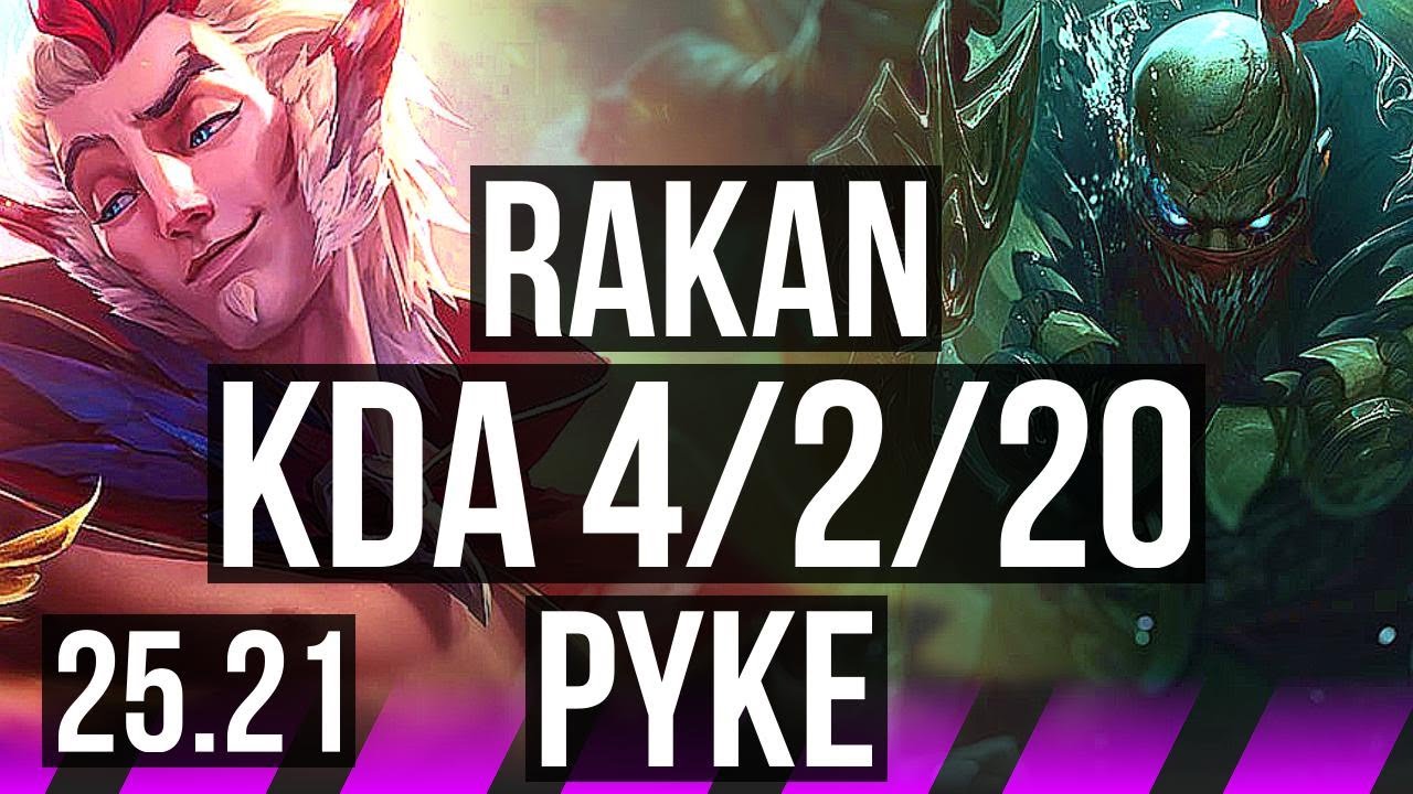 RAKAN & Caitlyn vs PYKE & Jinx (SUP) | 4/2/20 | KR Master | 25.21