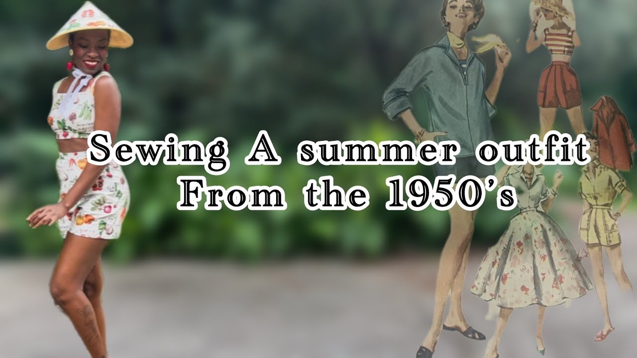 1950’s summer set | simplicity 1170