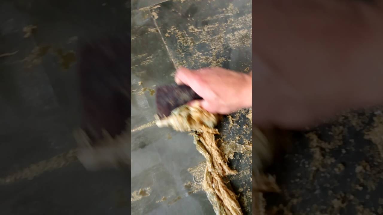 Como remover resina de ardósia, isso para não lixar ardósia.