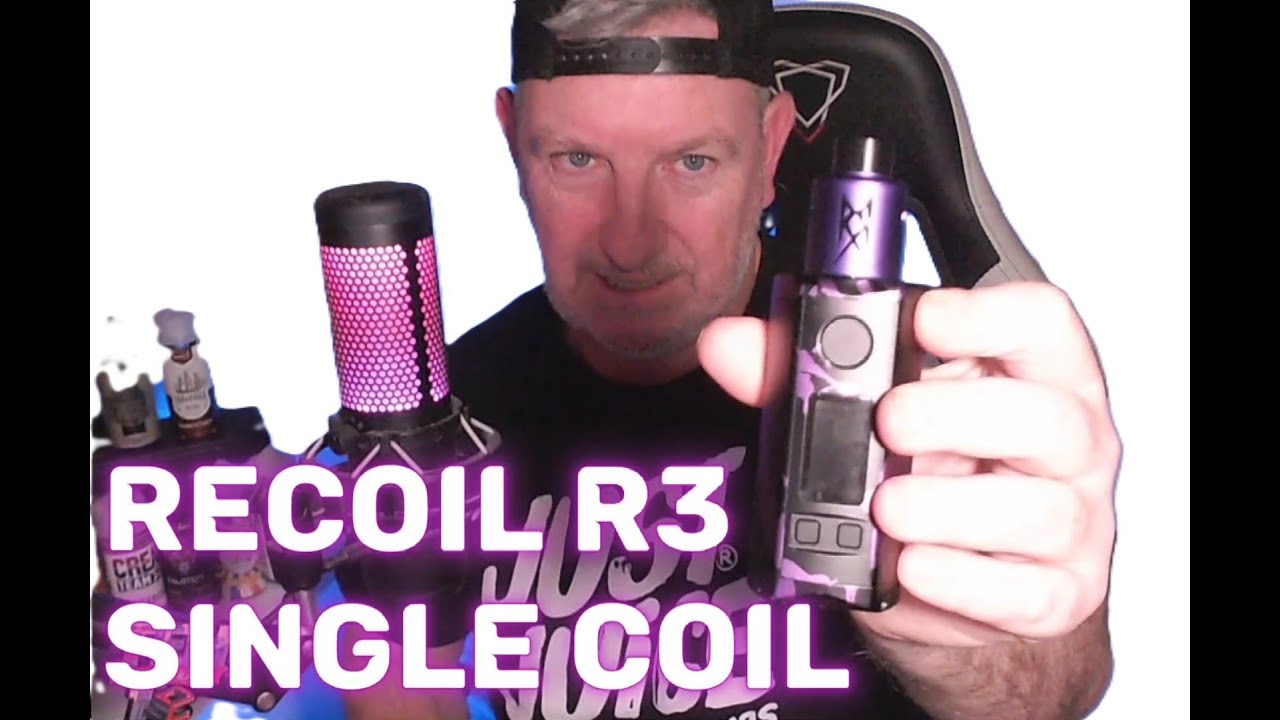 RECOIL R3 RDA, versi&oacute;n single coil, de Thunder Cloud 