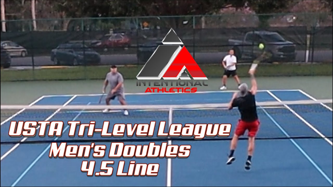 USTA Trilevel League Championship Match - Men's Doubles 4.5 Line - 1st Set | Intentional Athletics