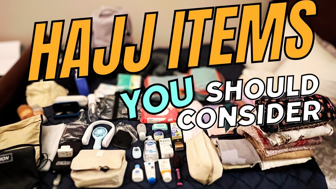 Essential Packing Guide for Women: My First Hajj Experience | What to Pack for Hajj