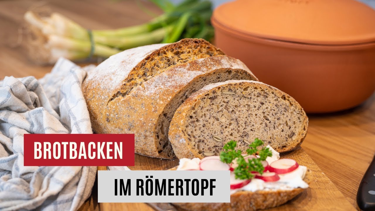 Wie backt man Brot im RÖMERTOPF®?