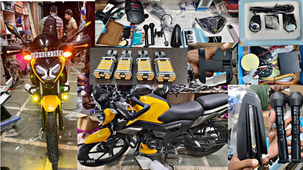 tvs raider 125cc modified || tvs raider 125 modified accessories | Raider modified