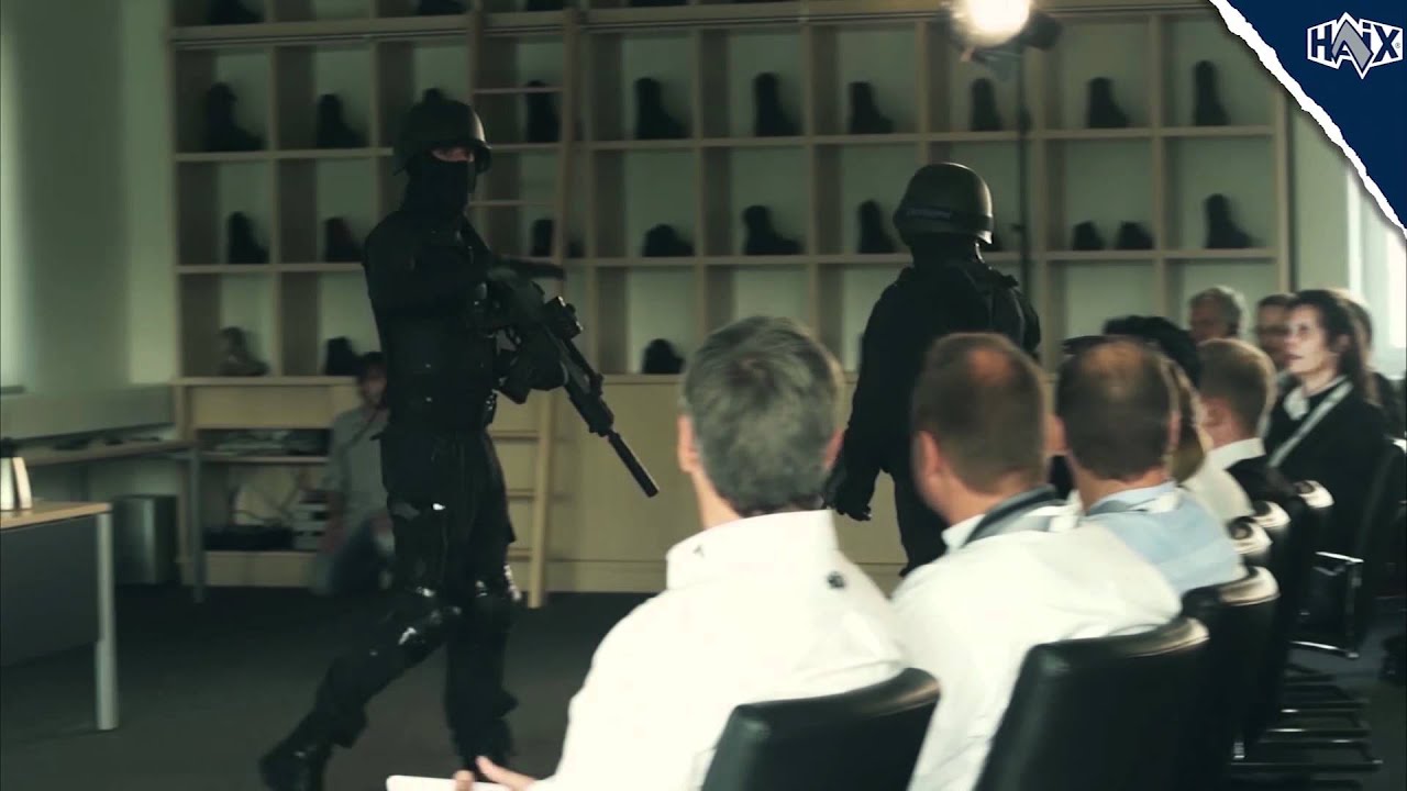 HAIX Stunt-Show beim internationalen Presse-Event