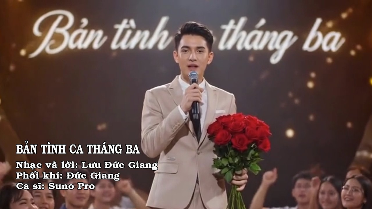 BẢN TÌNH CA THÁNG BA | Nhạc và lời Lưu Đức Giang | Quà tặng phụ nữ 8 - 3