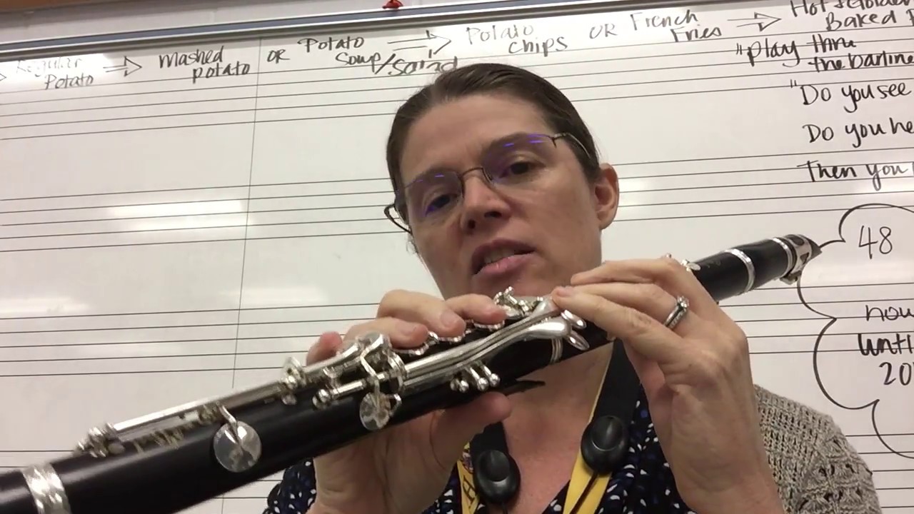Mini-Lesson: Playing Over the Break on the Clarinet