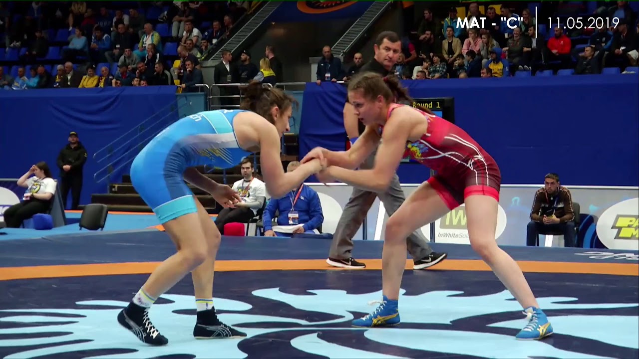 Round 1 WW 62 kg ILONA PROKOPEVNIUK (UKR) - YULIIA TKACH OSTAPCHUK (UKR)