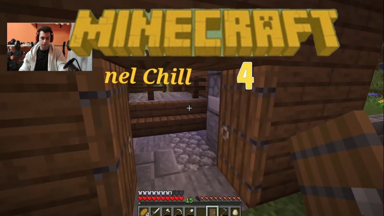 Creiamo delle stanze per uscire dalla zona sicura, e... Minecraft nel Chill ITA EP.4 S1