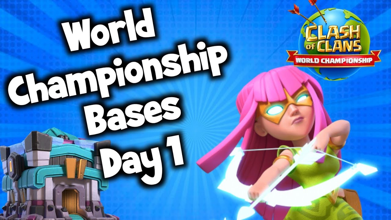 Top 20 Th13 Bases from World Championship Day 1 Part 1 | Th13 War Base and With Link