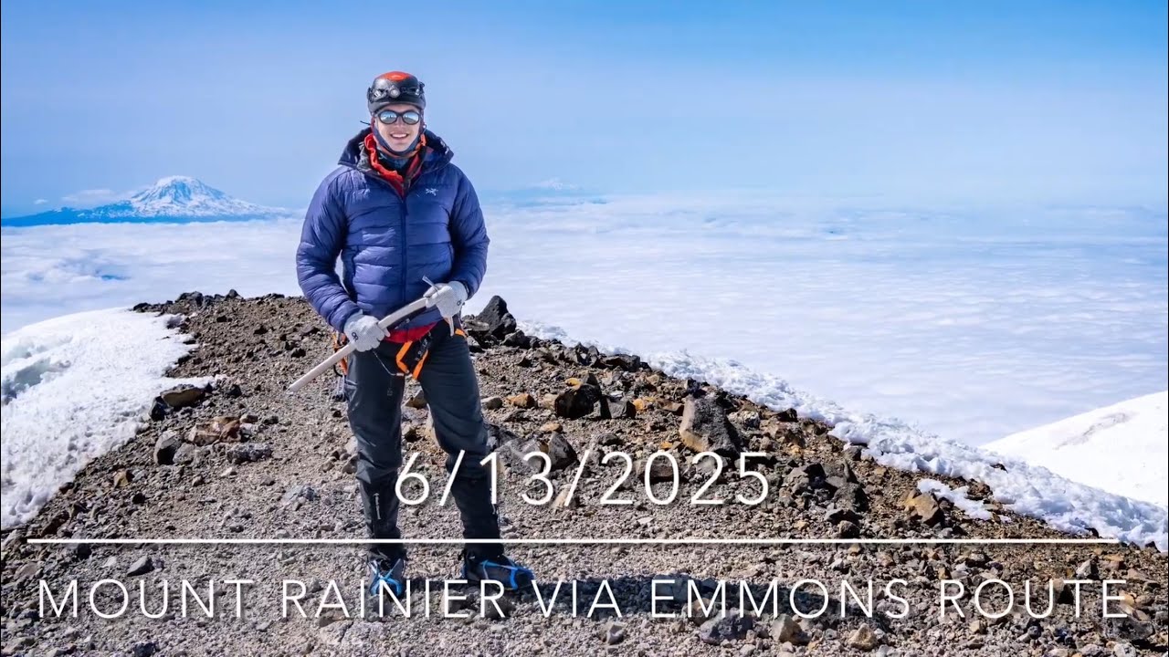 Mount Rainier Summit Climb via Emmons Glacier Route 6-13-2025
