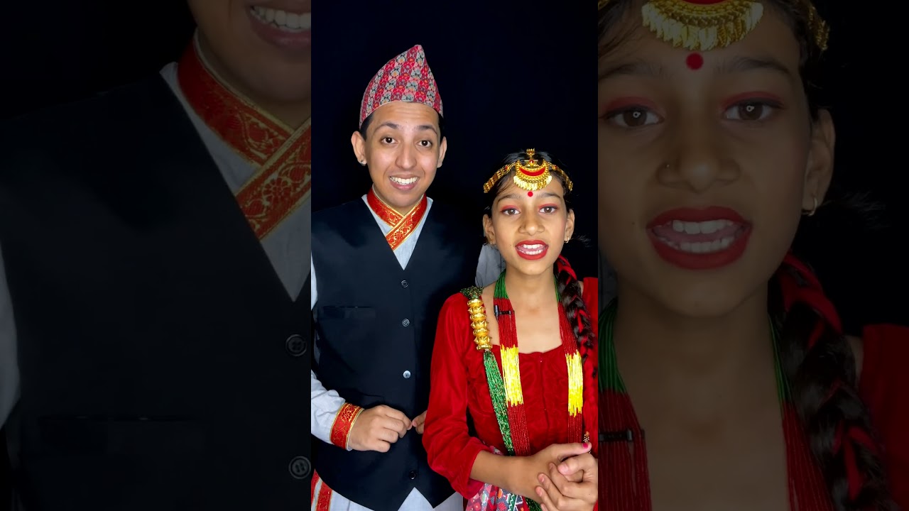 Nepali🥳❤️🇳🇵Look Challenge🌸🙏Prashant Sharma #shorts #ytshorts #funnyshorts  #nepali