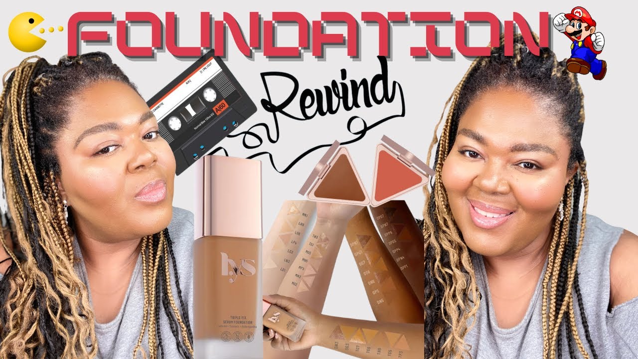 January Foundation Rewind!! | LYS Triple Fix Serum Foundation | GRWM | The Beautie Cypher