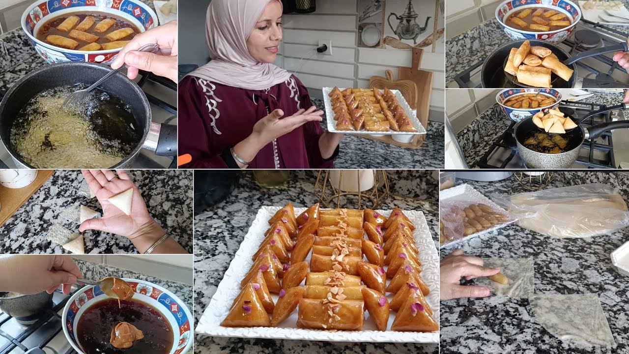 كتوجدي للرمضان💥اسرار حصرية للنجاح المعسلات🔝بريوات وقنينطات اللوز بمذاق الحامض وإضافة لي كنزيد للعسل😋