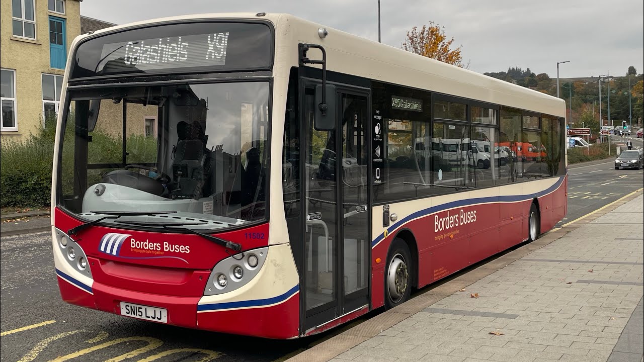 *Power mode* Borders buses Enviro 300 11502 (SN15 LJJ) Service:X95