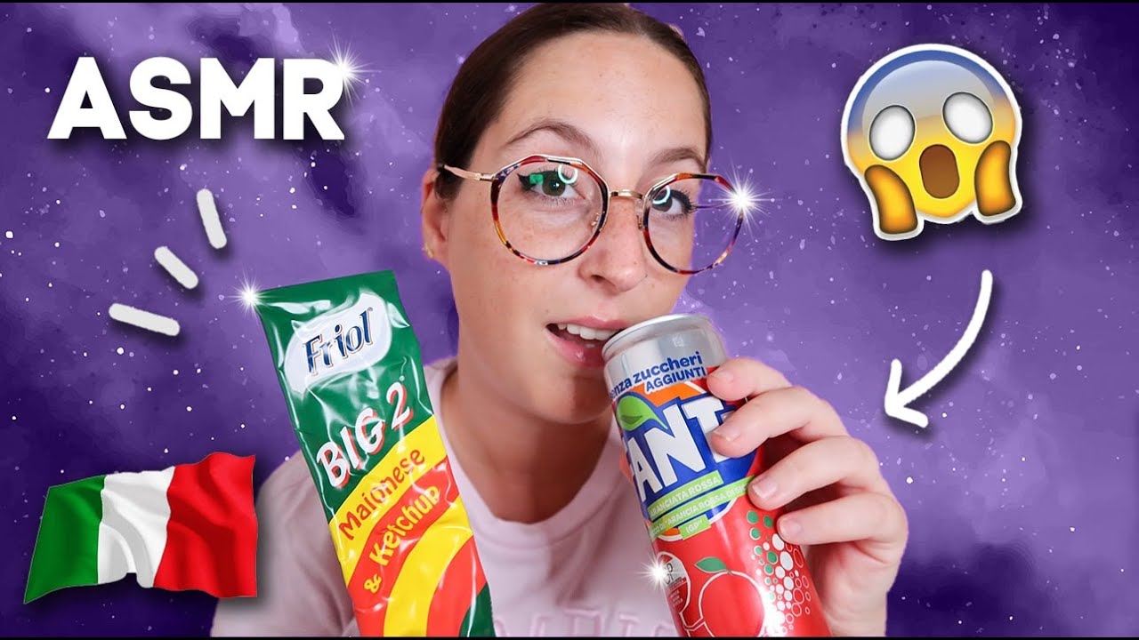 ASMR | RETOUR DE COURSES D'ITALIE 🇮🇹 Vous n'avez JAMAIS vu ça !