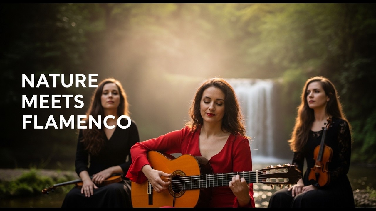 Beautiful Spanish Flamenco Fusion: Guitar & Arabic Oud for Soul Meditation Music