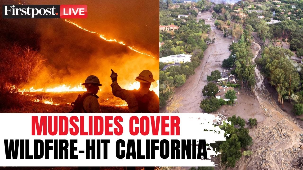 California Mudslides LIVE: Heavy Rains Set Off Mudslides Across California | California Wildfire