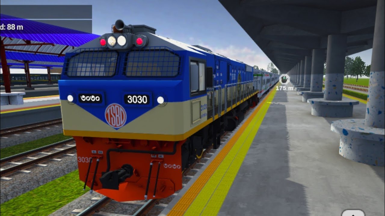 Train Simulator Bangladesh | Sitakunda to Chattogram Full Journey Gameplay  বাংলাদেশ ট্রেন সিমুলেটর