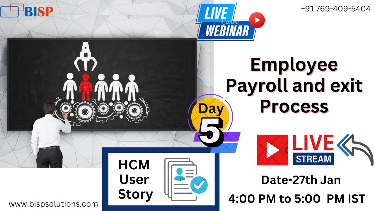 Live Webinar of Employee Life Cycle in HCM  |  Employee Termination | Oracle HCM