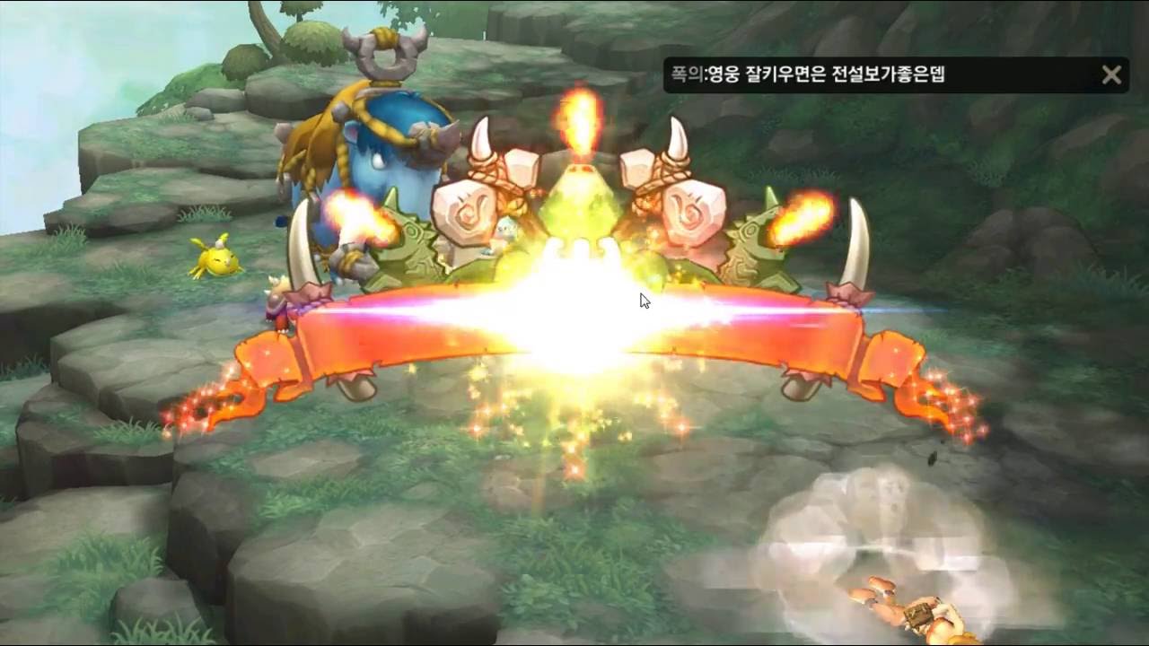 [BJ후얍] 스톤에이지 모바일 부족원정대 '아이스만모의 산'으로 떠나보자 50만딜! (Stone Age)