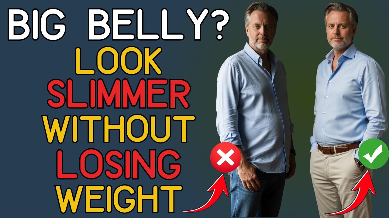 Big Belly Outfit Myths: Debunking Common Fashion Advice for Men Over 40 | 40+ Men's Fashion