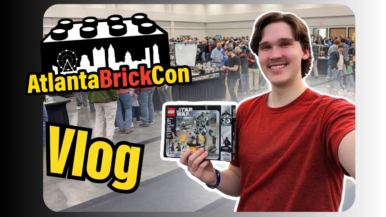 Видеоблог с выставки Atlanta Brick Con 2026 🔥