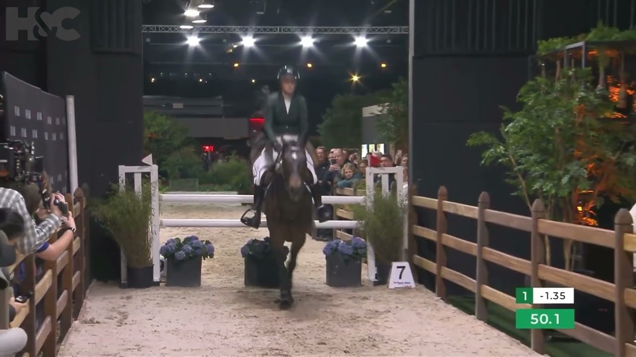 WINNING ROUND: Indoor Derby at The Dutch Masters 2025 - Lillie Keenan & Opium JW van de Moerhoeve TN