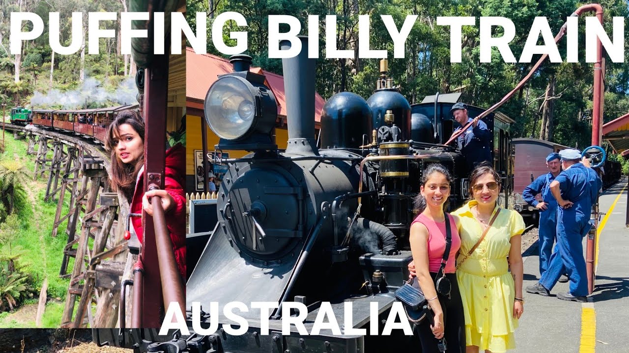 Puffing Billy Railway Belgrave to Lakeside return | Puffing Billy steam Train Australia