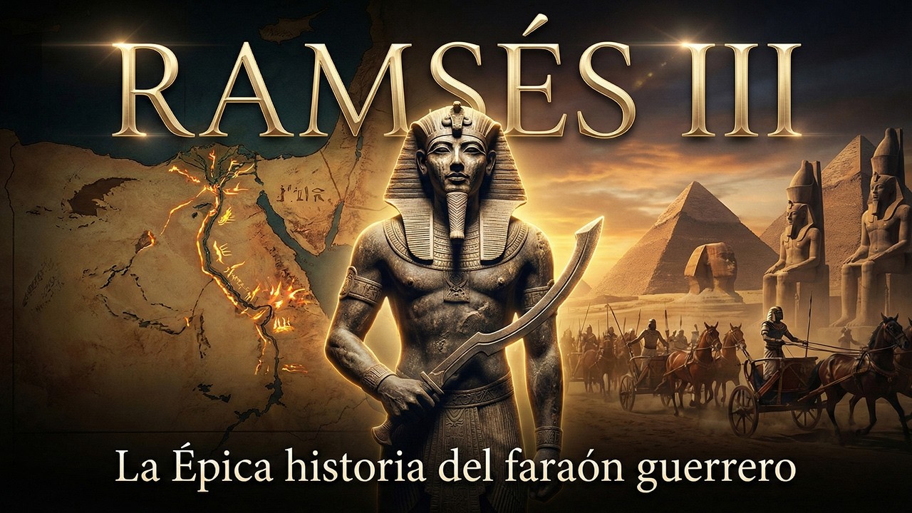RAMSÉS III: el ÚLTIMO GRAN GUERRERO de EGIPTO | Documental Completo