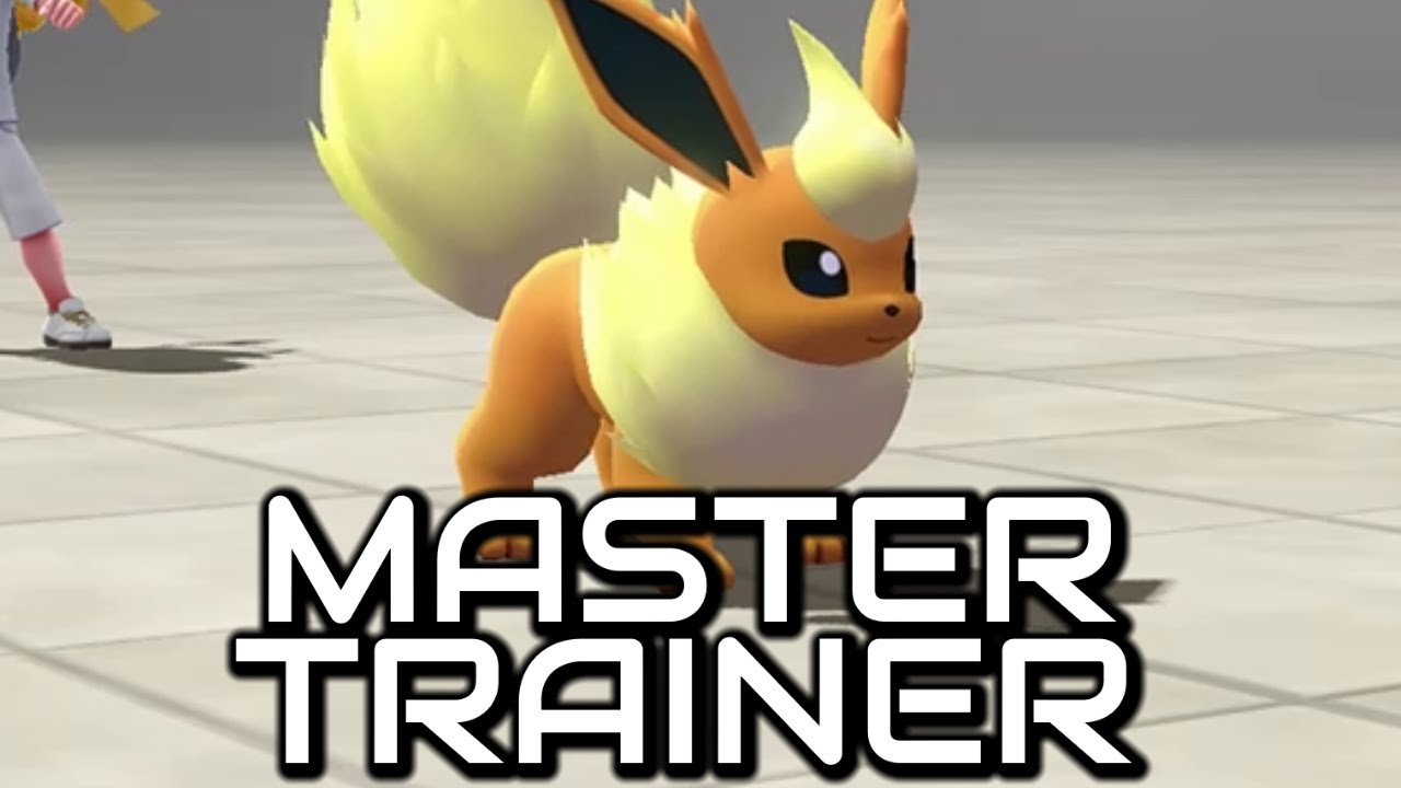 Flareon Master Trainer - Pokemon Let's Go Pikachu and Let's Go Eevee