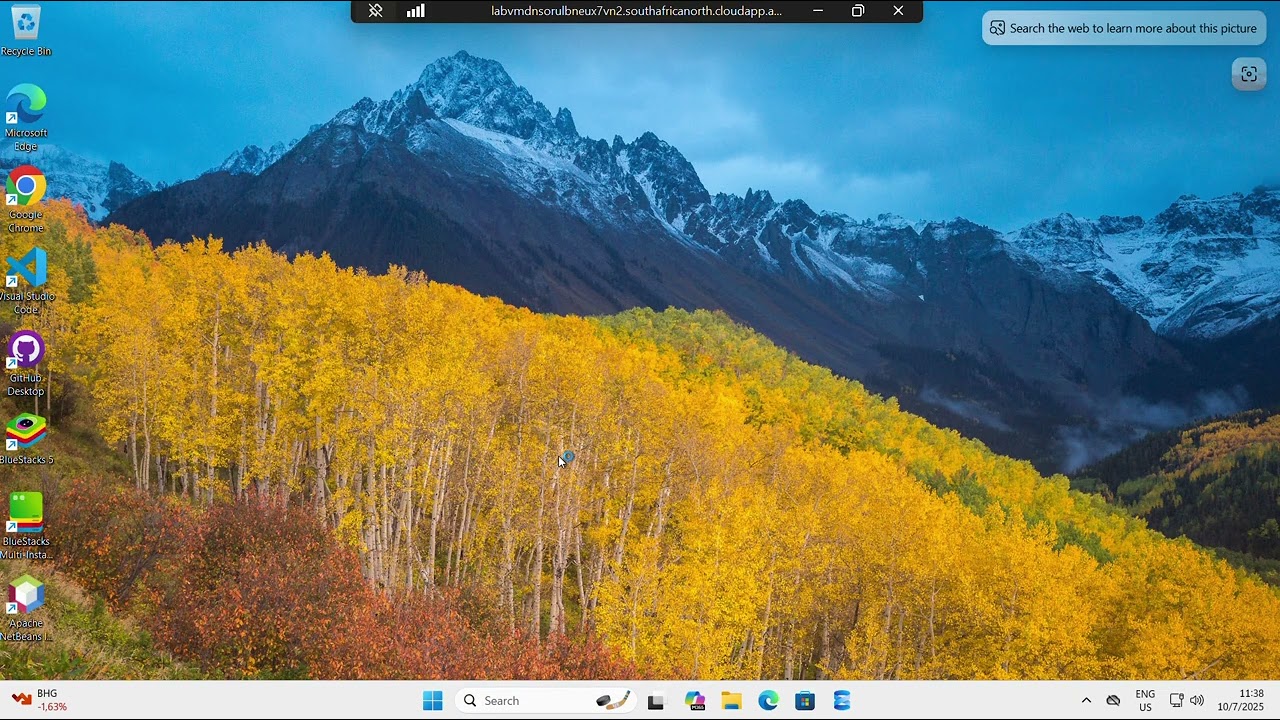 CloudLabsVirtualMachineConnectionWin10Install