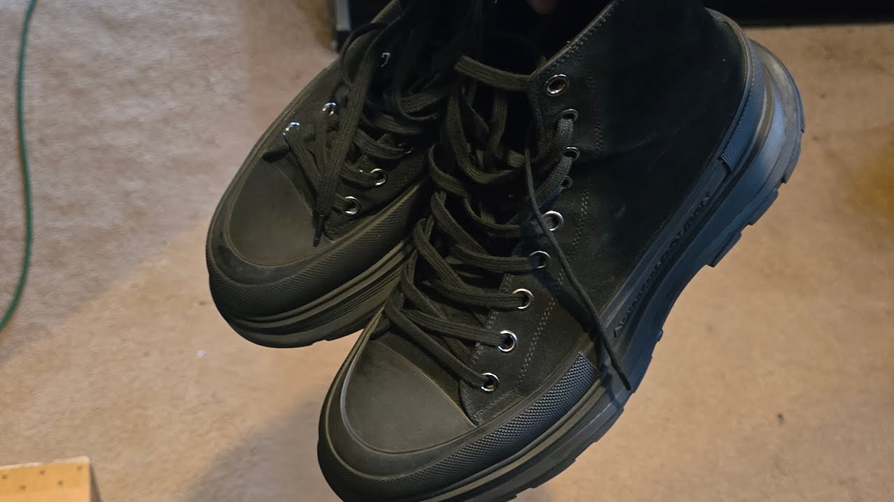 Sent my Alexander McQueen treadslick Boots to get fixed by AMQ Aftersales & this Happened 
