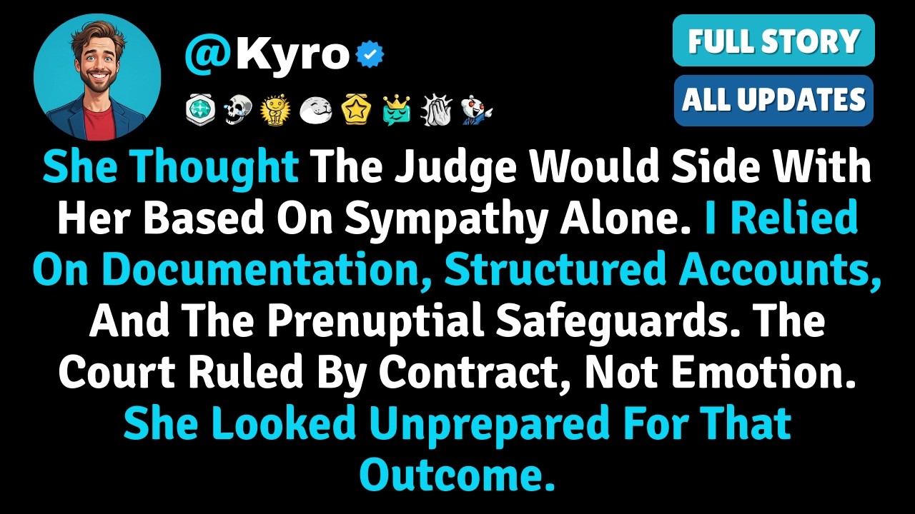 She Thought The Judge Would Side With Her Based On Sympathy Alone. I Relied On Documentation, Struct