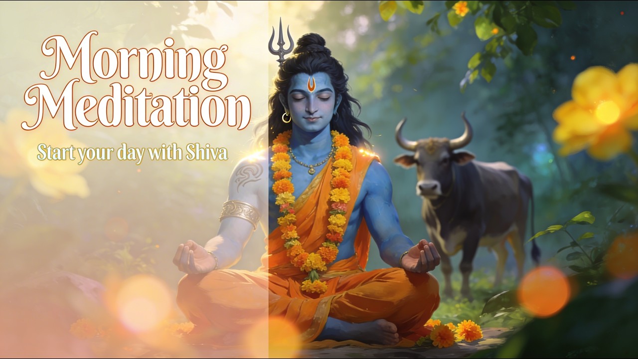 Morning Shiva Meditation (26 Minutes) | Calm Stillness, Focus & Inner Peace