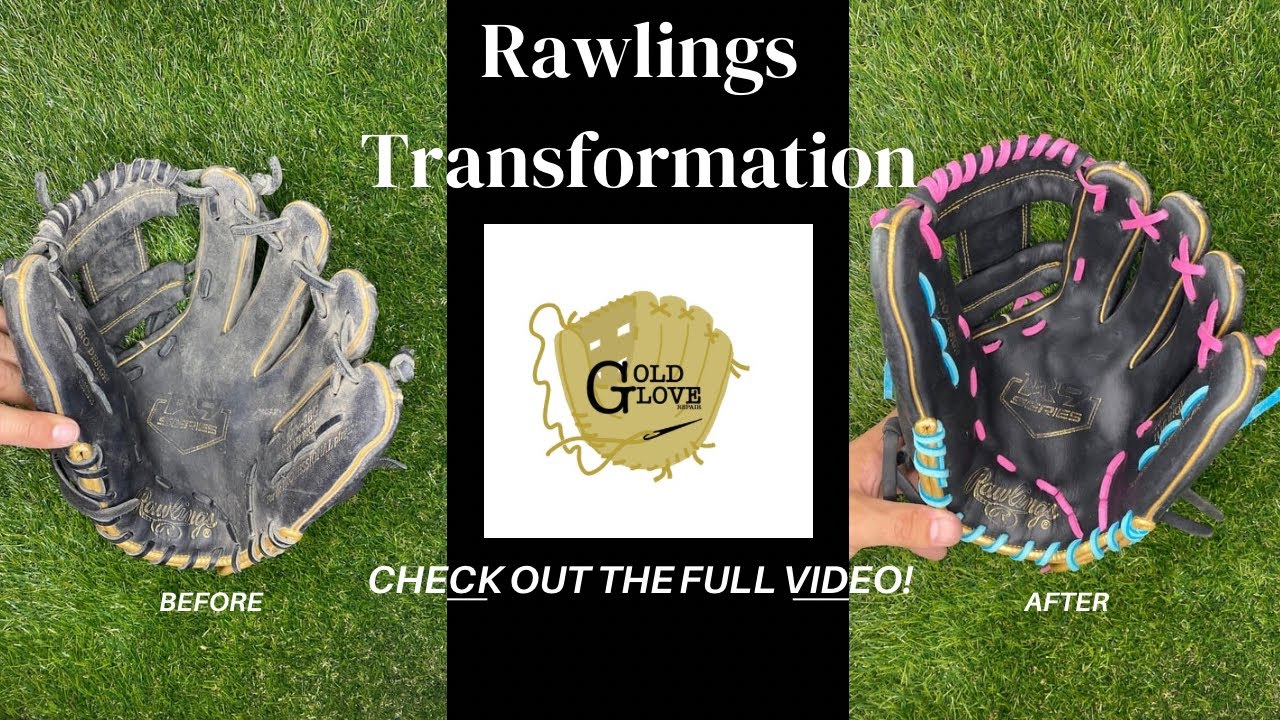 Rawlings Infield Glove Full Clean and Relace