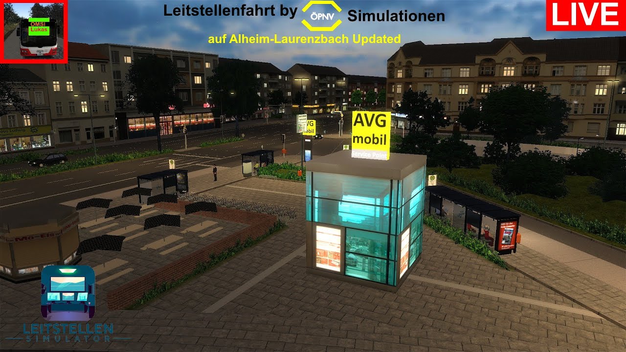 LIVE🔴: OMSI 2 Leitstellenfahrt by ÖPNV auf ALU + Krefrath