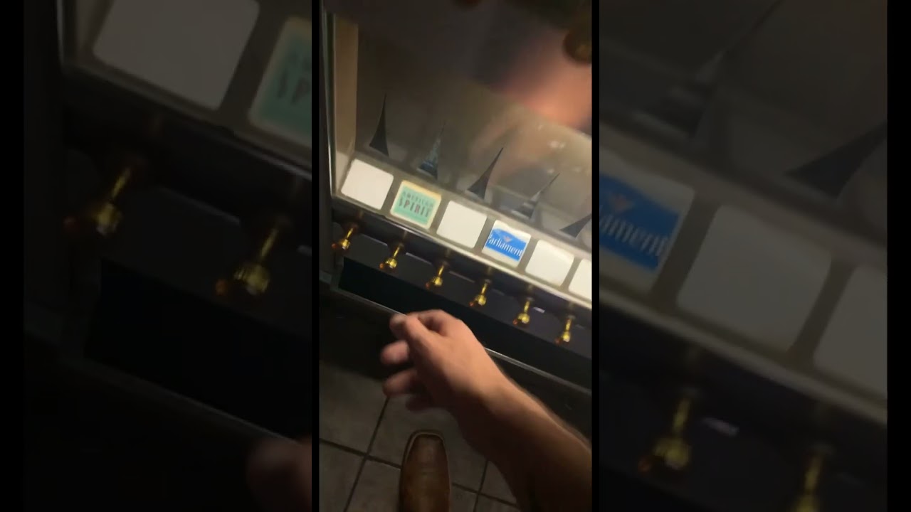 Vintage Kool cigarette machine