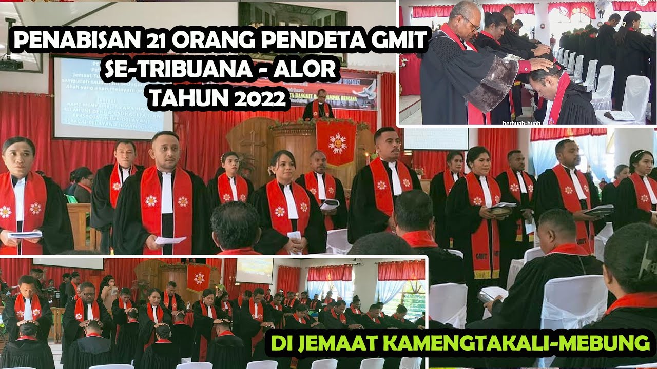 PENABISAN PENDETA DI ALOR #ntt #alor #ALOR #nttpride #gerejaindonesia #timur #timor