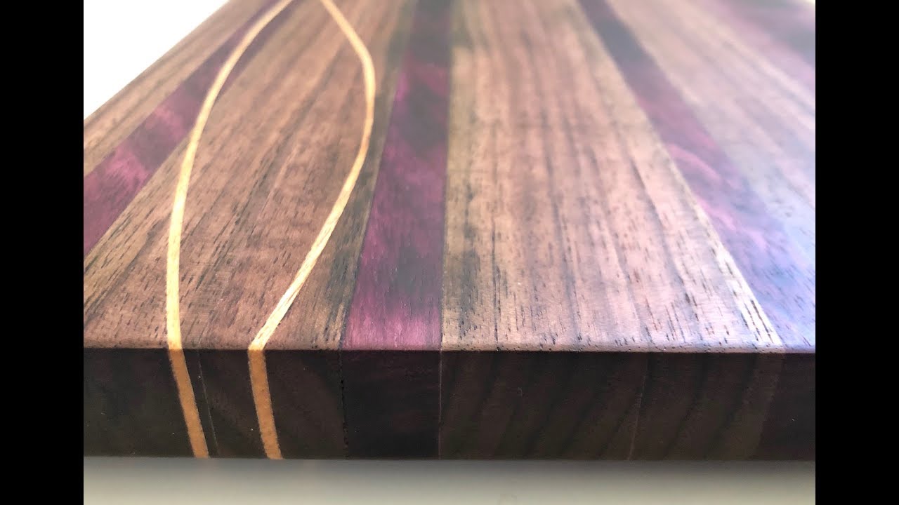MAKING CUTTING BOARDS WITH INLAYS FROM SCRAPS!