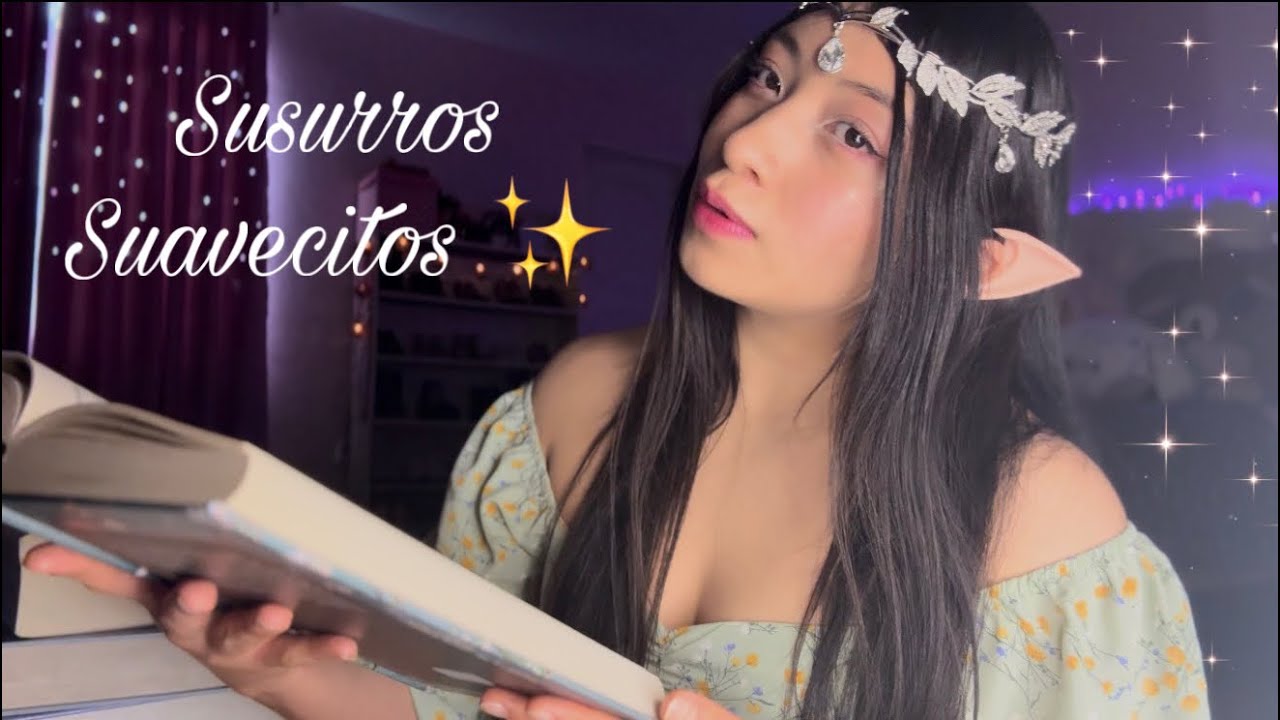 ASMR ✨Un Hada Te Lee un Cuento 🌿• Susurros Suavecitos y Semi-Inaudibles 💚