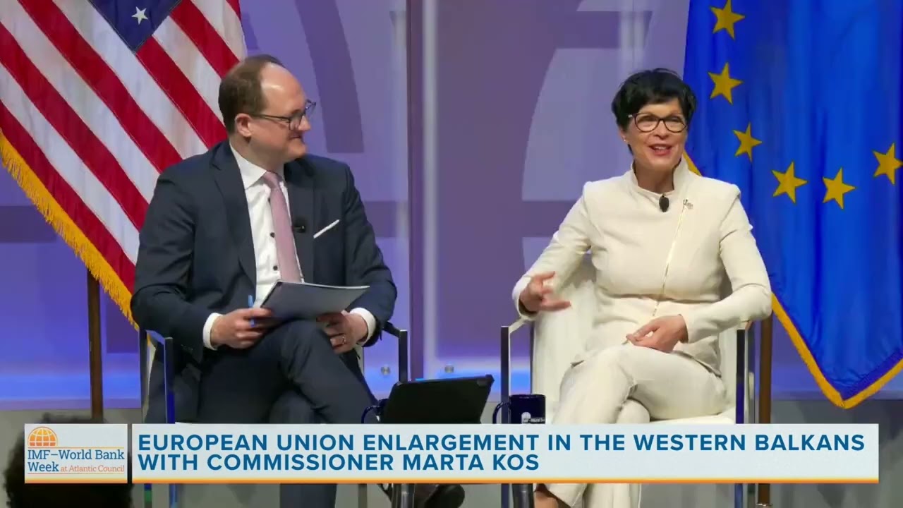 EU Enlargement & Western Balkans | Marta Kos at IMF-WB 2026 🌍 | Amaravati Today