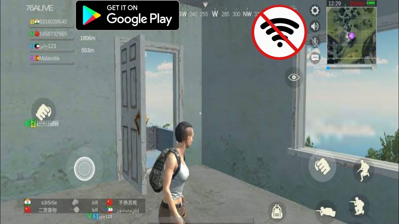 Top 3 Games Like PUBG Offline Under 100Mb || Pubg jaisa game | Free Fire Jaisa Game | Offline Games