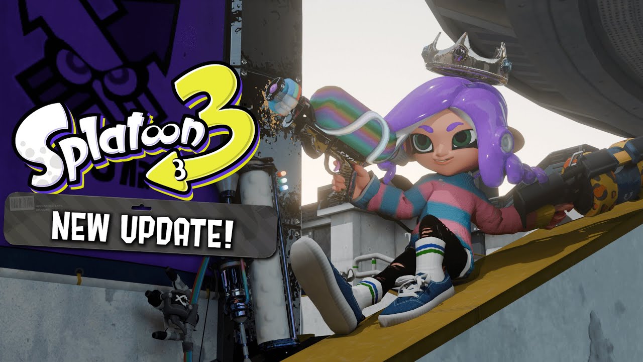THE SILLIEST UPDATE SPLATOON 3 EVER HAD