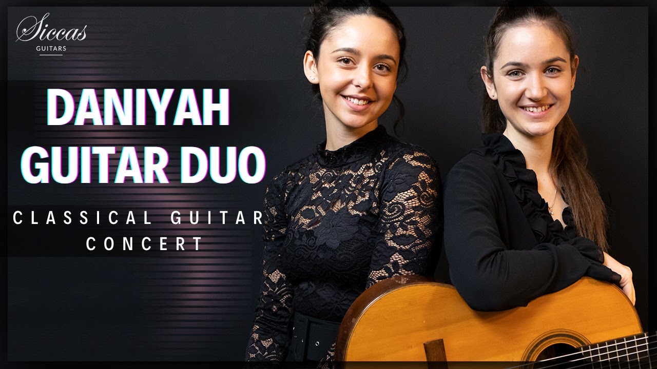 DANIYAH GUITAR DUO - Classical Guitar Concert | Gismonti, Piazzolla, Gnatalli | Siccas Guitars