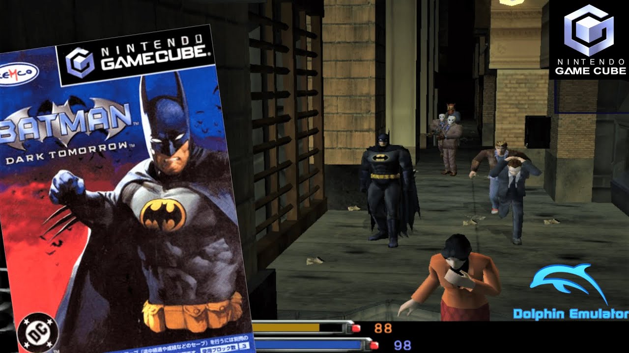 Batman : Dark Tomorrow (2003) Nintendo GameCube Gameplay in HD (Dolphin)