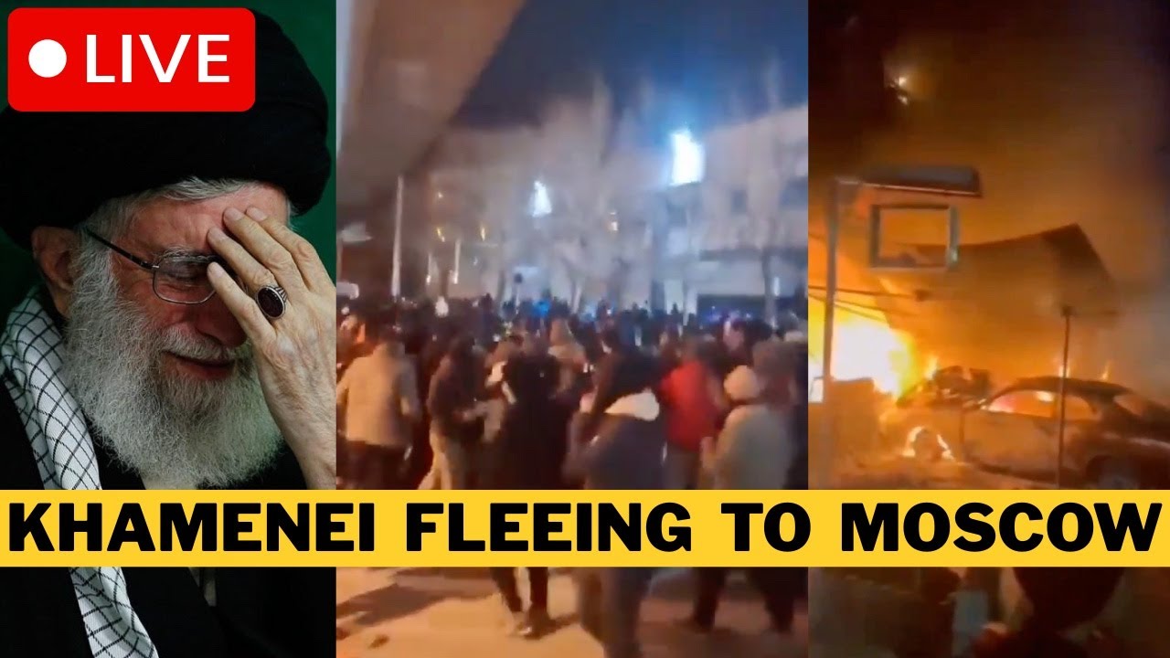 🚨 BREAKING: Khamenei Plans Exit To Moscow - IRGC Lose Power In Iran